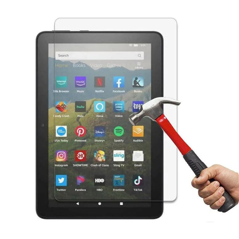 For Amazon Fire HD 8 2020 Tempered Glass Screen Protector