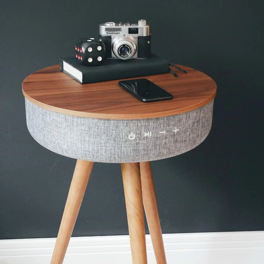 Tabblue Bluetooth Table Speaker - Dark Wood