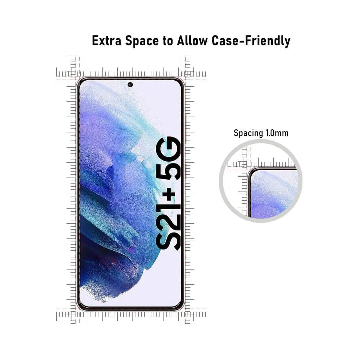 Tempered Glass For Samsung Galaxy S21 Plus / 5G Screen Protector