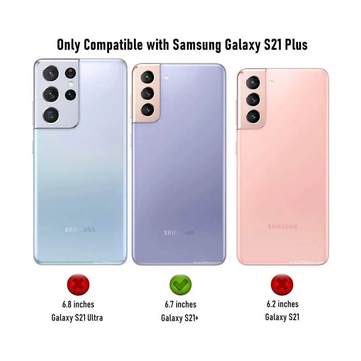 Tempered Glass For Samsung Galaxy S21 Plus / 5G Screen Protector