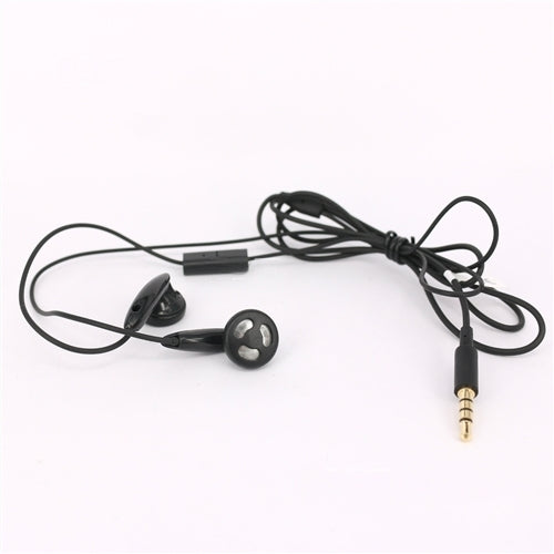 Universal Headphones 3.5MM With Mic Black (10Pcs Bundle)-www.firsthelptech.ie