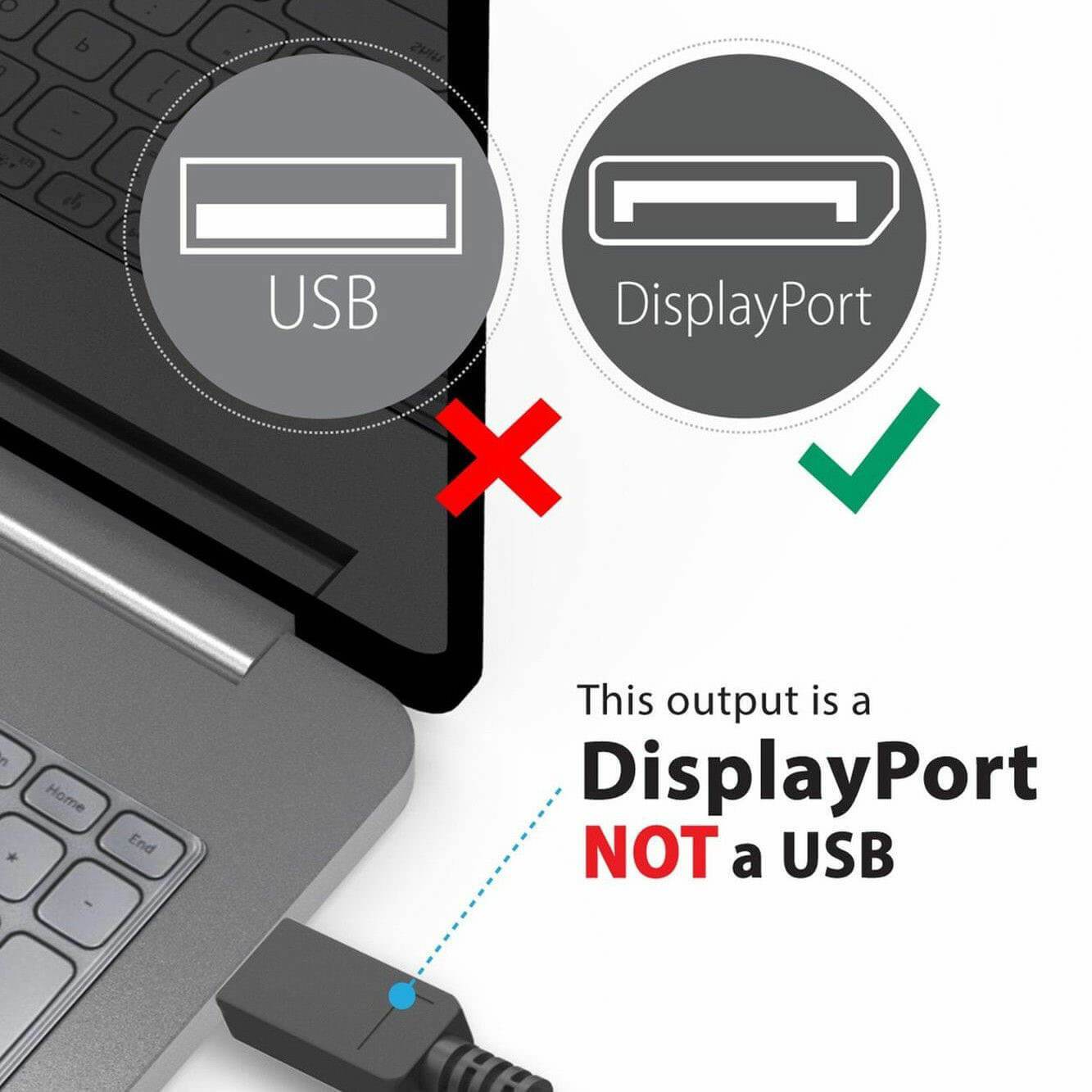 1.8M DisplayPort DP To HDMI Cable Adapter