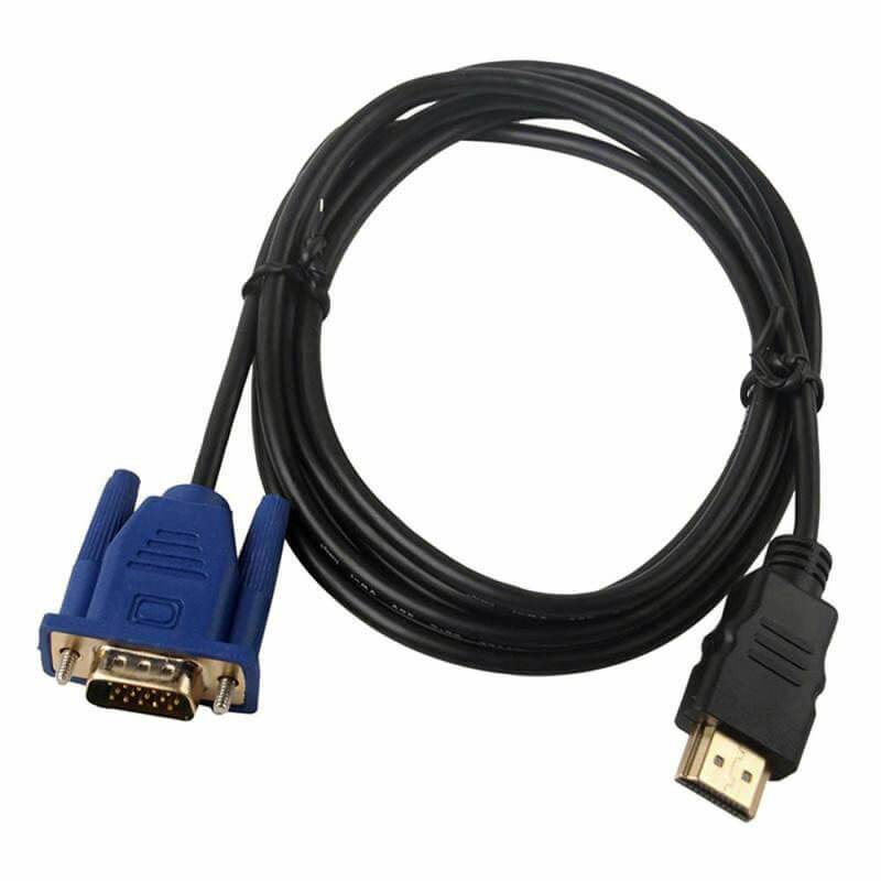1.8m HDMI Male to VGA Male HD15 Video Adapter Cable