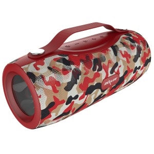 ZEALOT S29 Portable Bluetooth Outdoor Flashlight Speaker - Red Camouflage-www.firsthelptech.ie