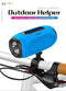 ZEALOT A4 Solar Charging Portable Outdoor IPX5 Torch Bluetooth Speaker - Blue-First Help Tech