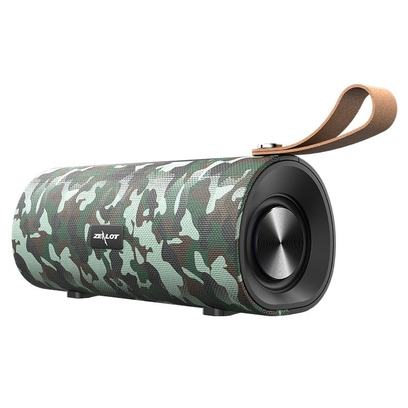 Zealot S30 Wireless Bluetooth Dual Units Super Bass Subwoofer Speaker - Green Camouflage-First Help Tech