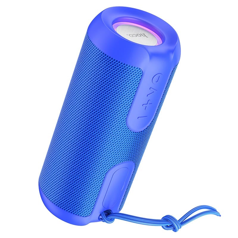 Hoco BS48 Artistic IPX5 Bluetooth True Wireless Speaker - Blue-First Help Tech