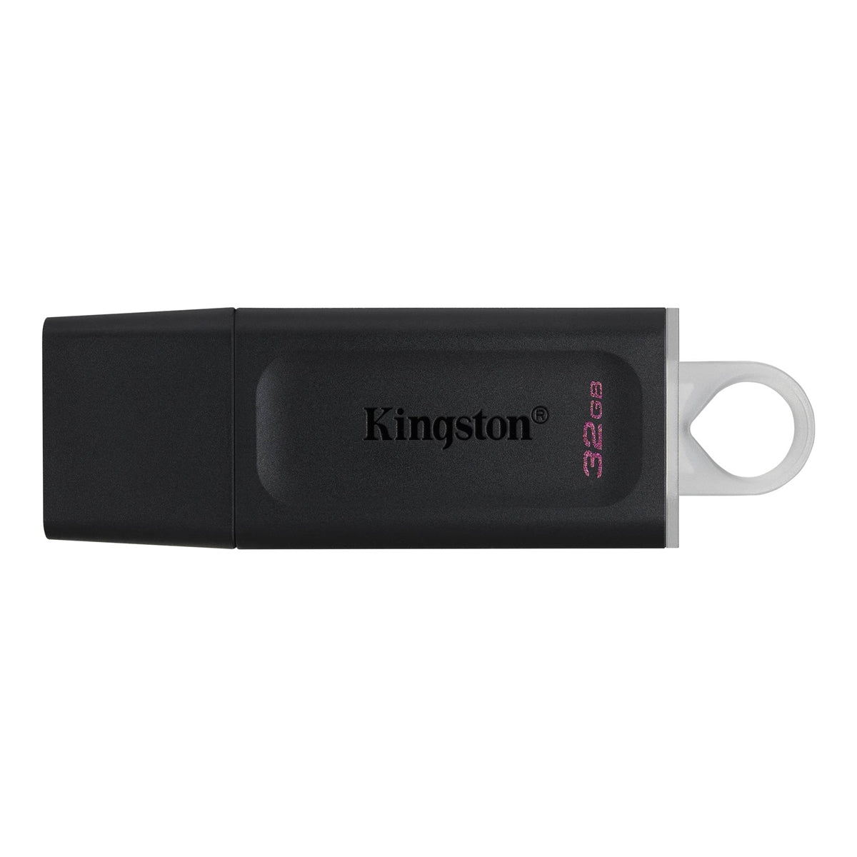 Kingston (USB) 3.2 Gen 1 Flash Drive 32GB Black & White-Memory Cards & SSD-First Help Tech