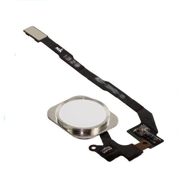 Apple iPhone 5s/SE Home Button Flex Cable - White for [product_price] - First Help Tech