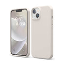 Liquid Silicone Case For Apple iPhone 14 Luxury Shockproof Phone Cover Grey-First Help Tech