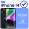 Liquid Silicone Case For Apple iPhone 14 Luxury Shockproof Phone Cover Blue-First Help Tech