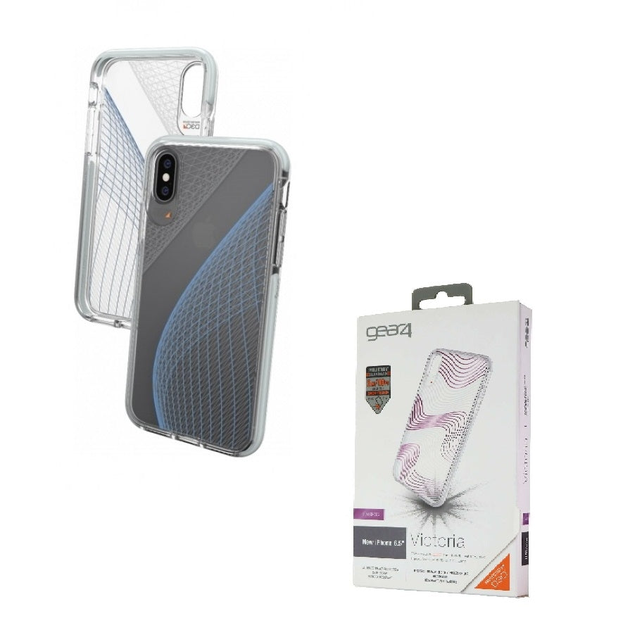 For Apple Gear4 Victoria iPhone X/XS Impact Protected Case Space-www.firsthelptech.ie