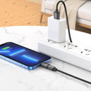 Hoco UA17 Lightning Male to USB Female USB 2.0 Adapter Black-First Help Tech