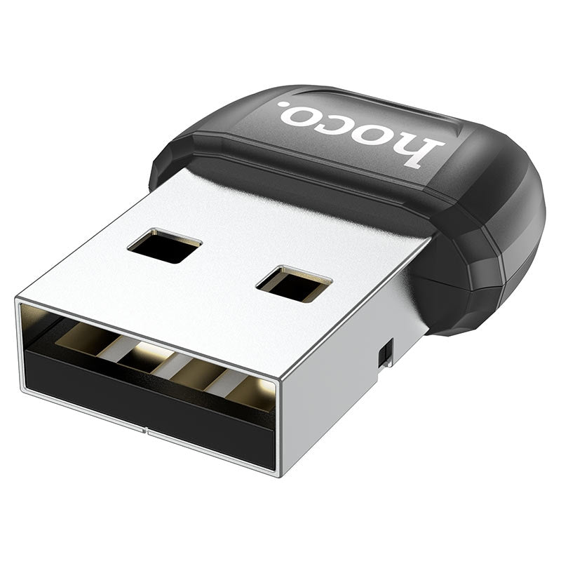 Hoco UA18 USB Bluetooth V5.0 Dongle Black-First Help Tech