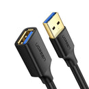 UGREEN 10368 USB 3.0 Extension Male Cable (1m) Black-First Help Tech