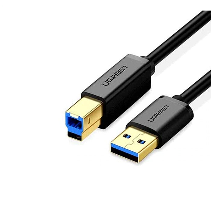 UGREEN 30753 USB 3.0 AM to BM Print Cable 1m Black-First Help Tech