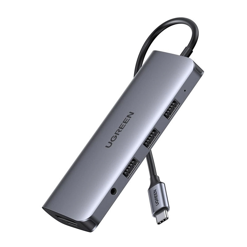 UGREEN 80133 10 in 1 USB-C Multifunction Adapter Space Gray-www.firsthelptech.ie