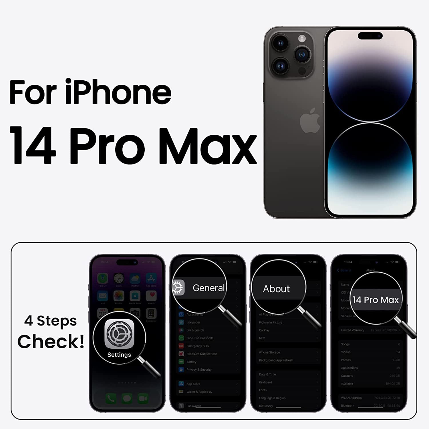 Liquid Silicone Case For Apple iPhone 14 Pro Max Luxury Thin Phone Cover Black-First Help Tech