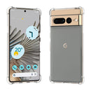 Clear Soft TPU Cover For Google Pixel 7 Pro ShockProof Bumper Case