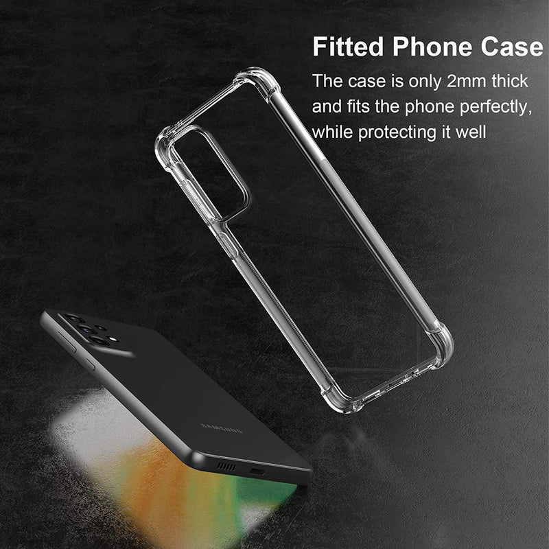 For Samsung Galaxy A33 5G Case Cover Clear ShockProof Soft TPU Silicone-Samsung Cases & Covers-First Help Tech