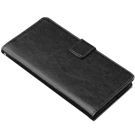 For Alcatel Pixi 4 6" 4G Wallet Case Black-www.firsthelptech.ie