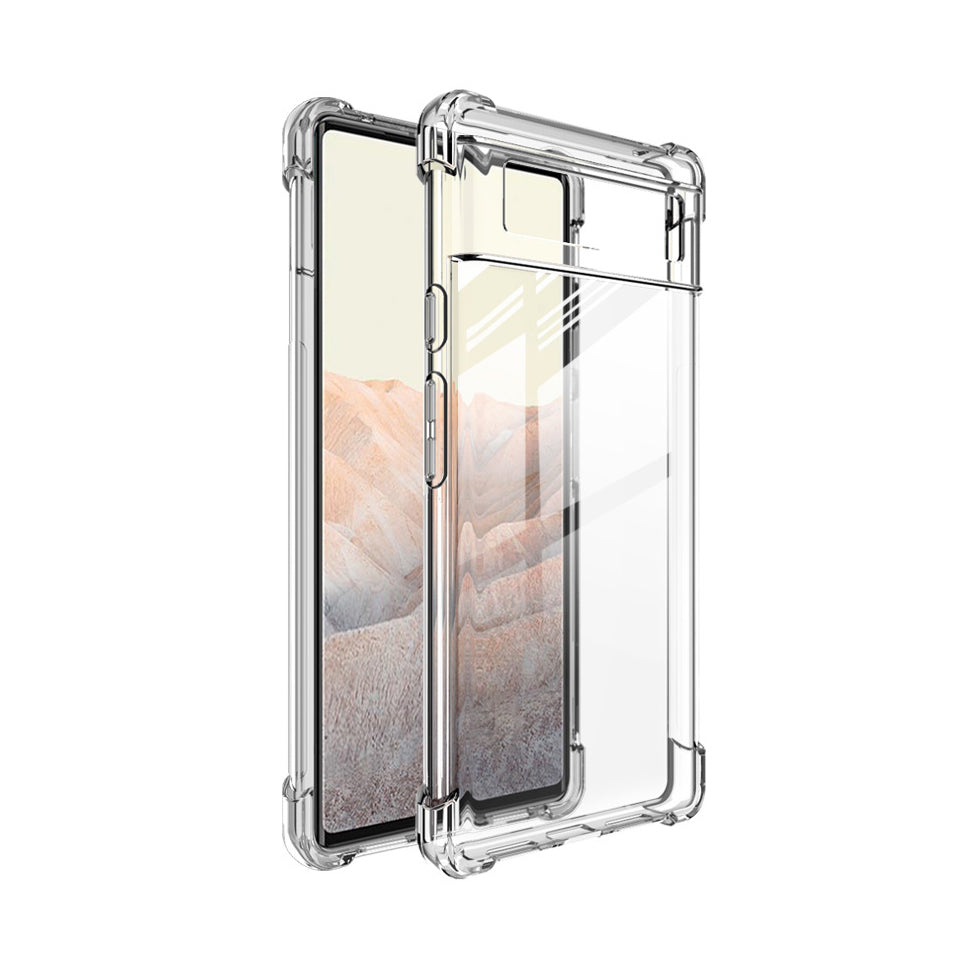 Clear Soft TPU Cover For Google Pixel 6 ShockProof Bumper Case-www.firsthelptech.ie