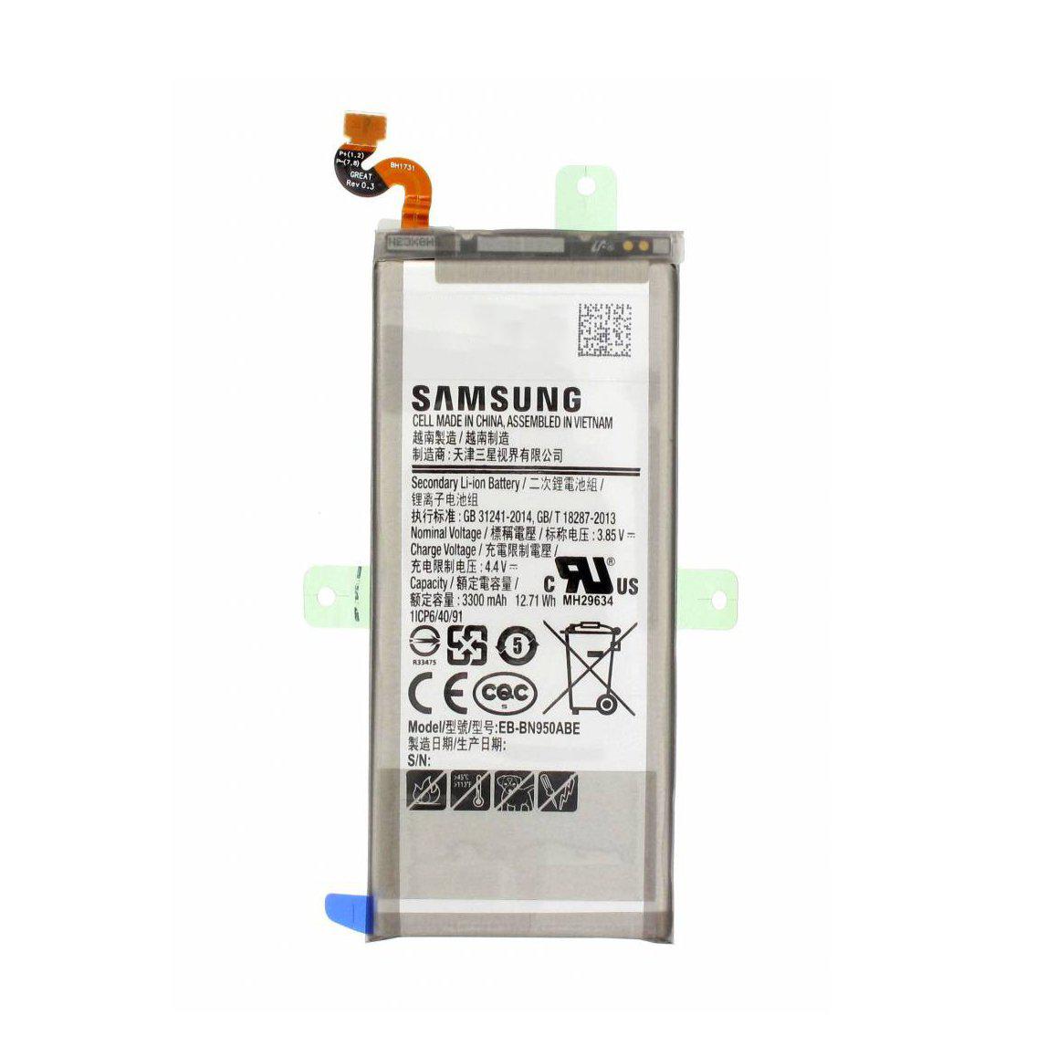 For Samsung Galaxy Note 8 Replacement Battery Service Pack - EB-BN950ABE-Mobile Phone Parts-First Help Tech