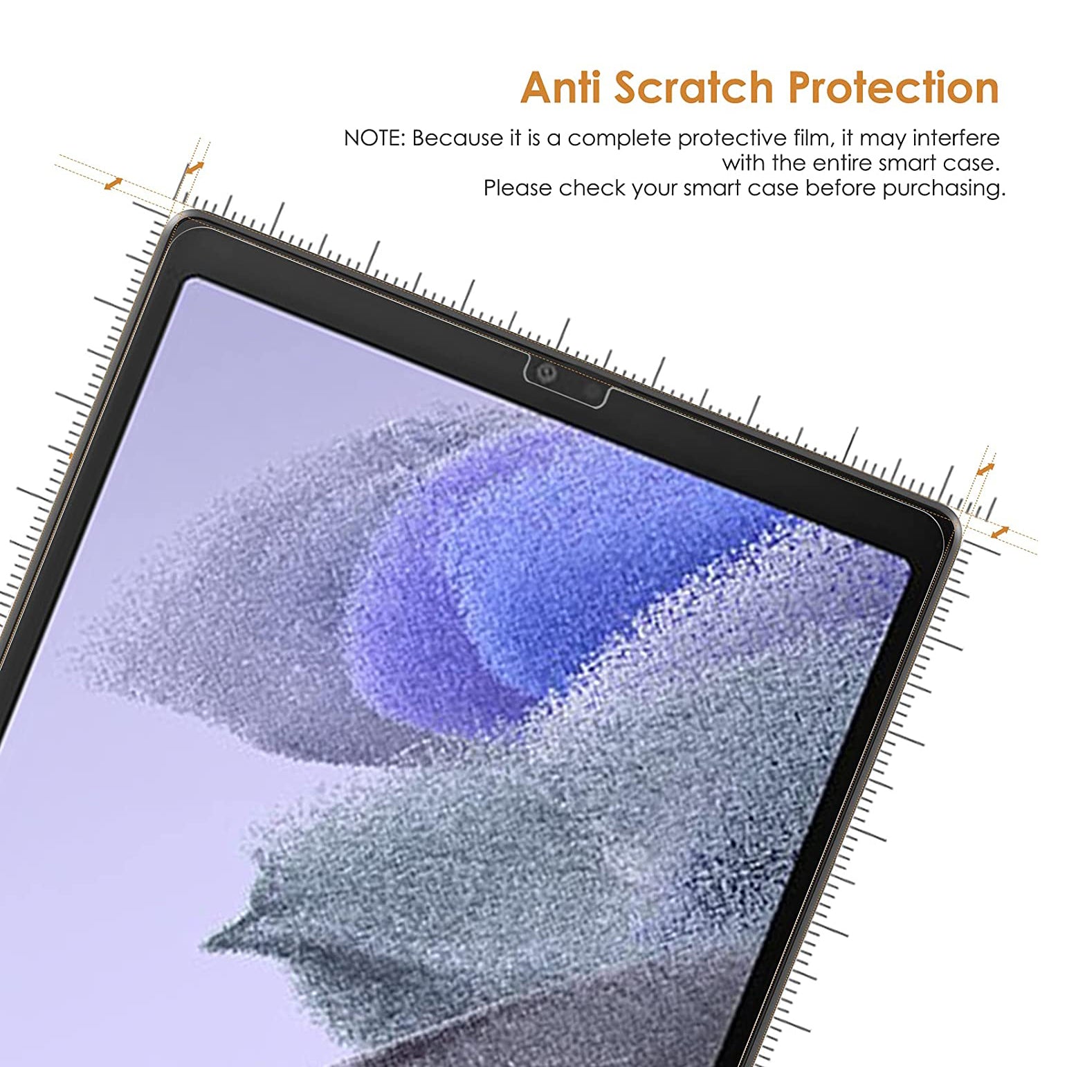 For Samsung Galaxy Tab A7 Lite Tempered Glass Screen Protector-Tempered Glass-First Help Tech