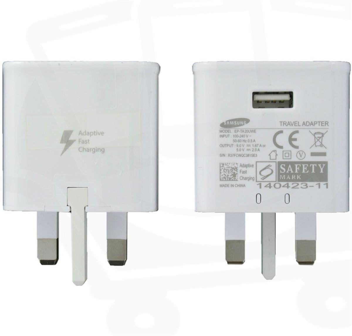 For Samsung TA200 Fast Charging Travel Plug White 5V/2A-Chargers-First Help Tech