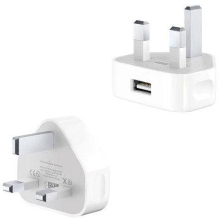 For iPhone A1399 USB Plug 5V/1A White New-Chargers-First Help Tech