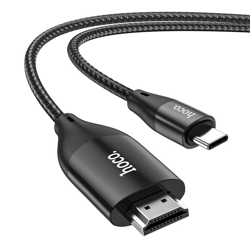 Hoco UA16 4K HD Type-C to HDMI Cable (2M) Tarnish-Cables and Adapters-First Help Tech