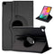 For Apple iPad 10th Gen (10.9) 2022 360 Degree Rotating Stand Wallet Case Black-First Help Tech