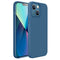 For Apple iPhone 12/12 Pro (6.1") Liquid Silicone Case Navy