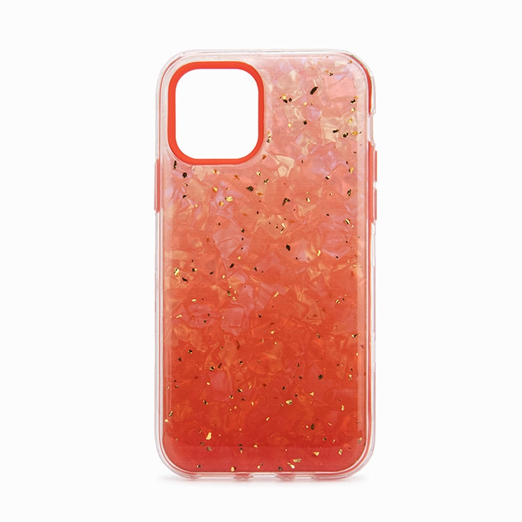 For Apple iPhone 13 (6.1") Sparkly Drop Shell Gradient Case Red