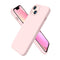Liquid Silicone Case For Apple iPhone 13 Luxury Shockproof Phone Cover - Chalk Pink-Cases & Covers-First Help Tech