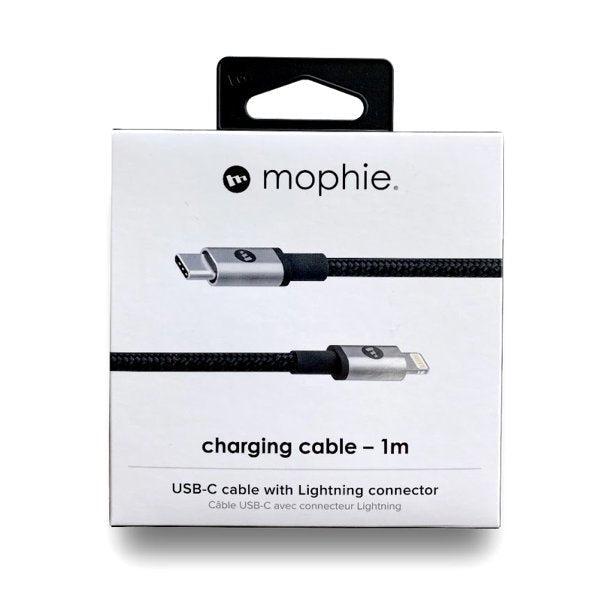 Mophie MFI Type-C To Lightning 1m Data Cable Black-Cables and Adapters-First Help Tech