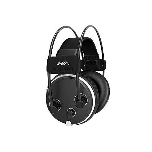 NIA S1000 Advanced Gaming Wireless Stereo Headphone Black-Earphones & Headsets-First Help Tech