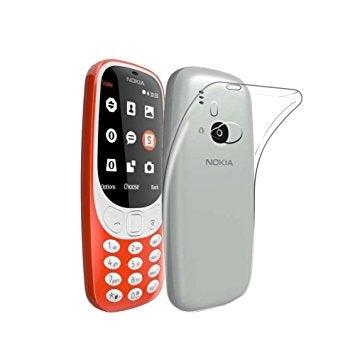 For Nokia 3310 Gel Case Transparent