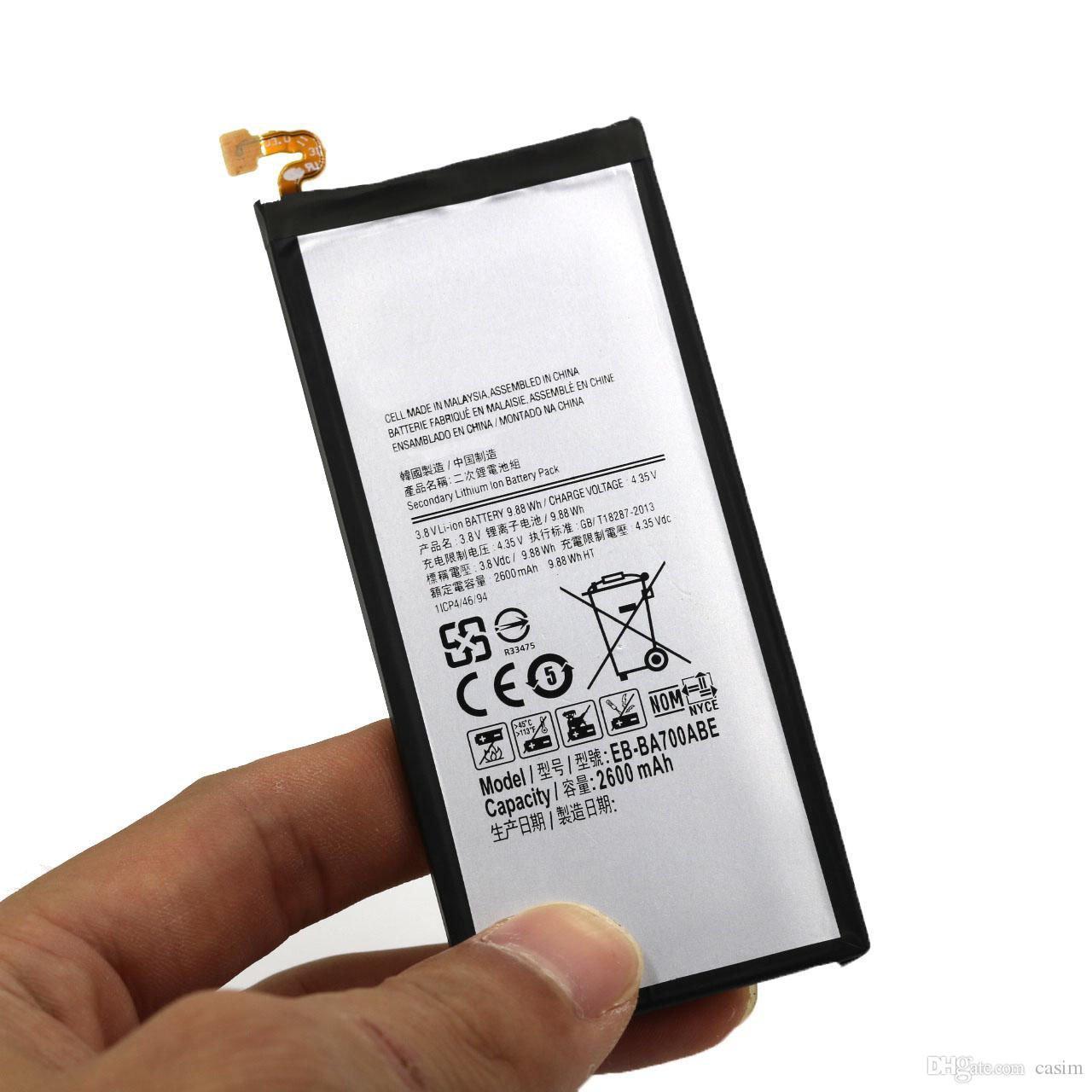 Replacement Battery For Samsung Galaxy A7 SM-A700 | EB-BA700ABE-Mobile Phone Parts-First Help Tech