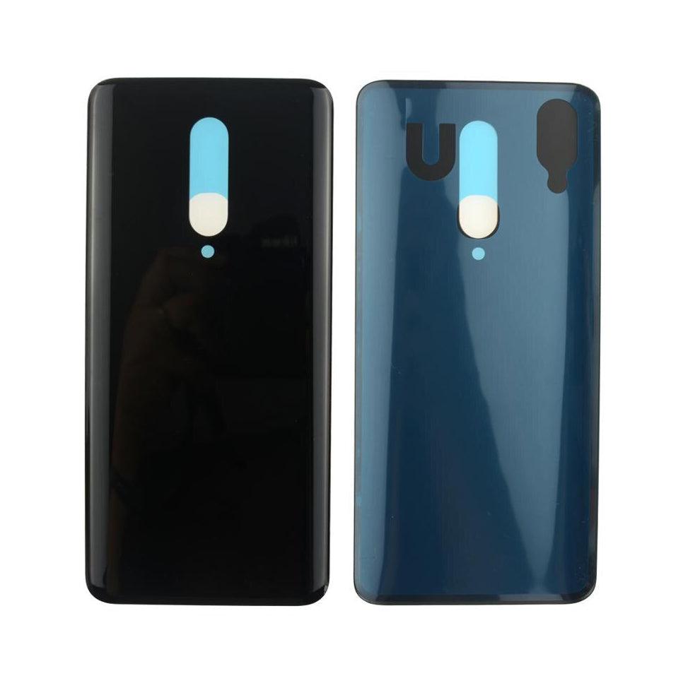 Replacement Rear Glass For OnePlus 7 Pro Battery Cover With Adhesive - Black-Mobile Phone Parts-First Help Tech