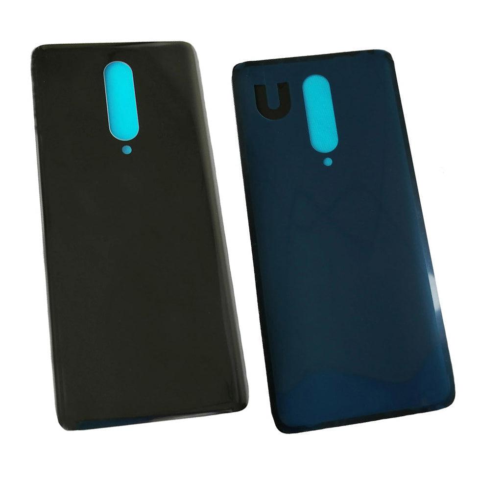 Replacement Rear Glass For OnePlus 8 Battery Cover With Adhesive - Black-Mobile Phone Parts-First Help Tech