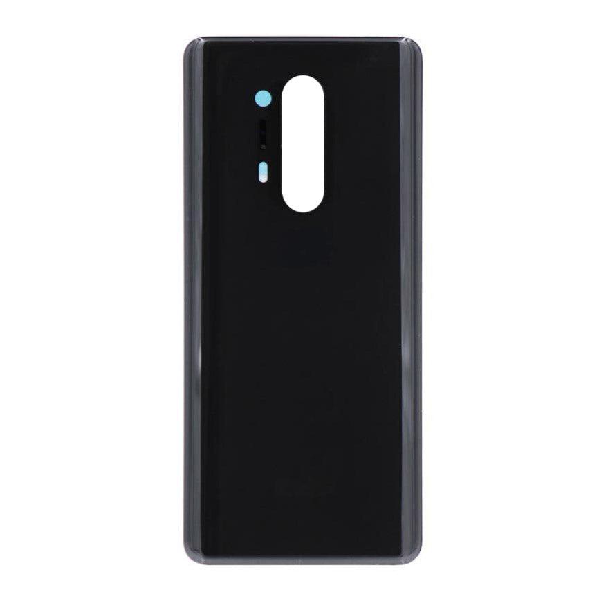 Replacement Rear Glass For OnePlus 8 Pro Battery Cover With Adhesive - Black-Mobile Phone Parts-First Help Tech