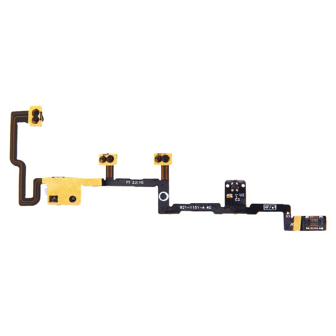 Apple iPad 2 - Power On/Off Volume Buttons Flex Cable for [product_price] - First Help Tech