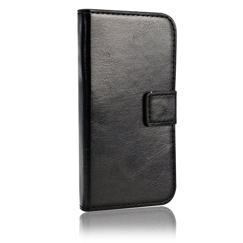 For Vodafone Smart E8 Wallet Case Black