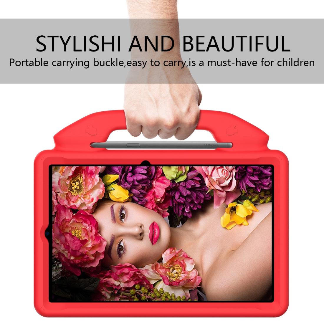 For Samsung Galaxy Tab A7 10.4 2020 Kids Friendly Case Shockproof Cover With Thumbs Up - Red-www.firsthelptech.ie