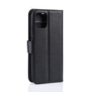 For Apple iPhone 11 Pro Max Wallet Case Cover PU Leather Holder Card Slots Black