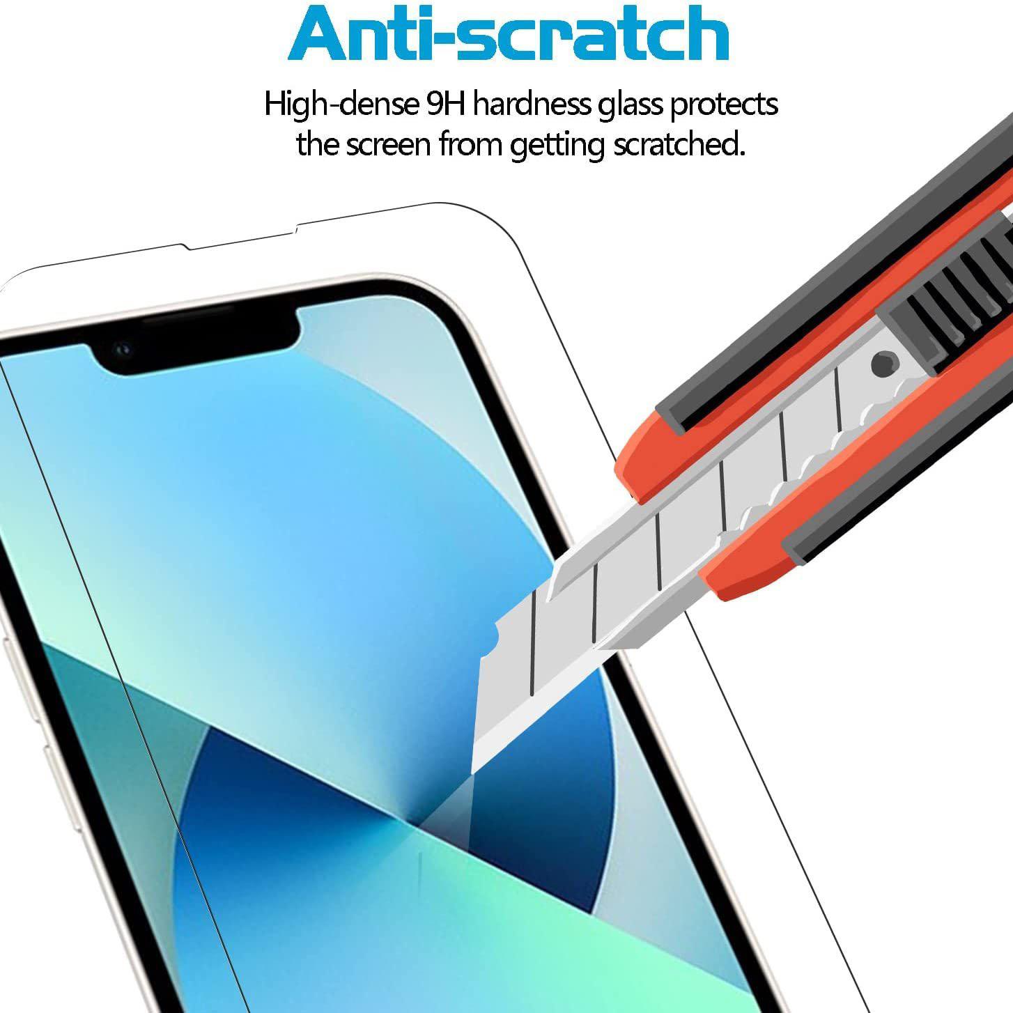 Screen Protector For Apple iPhone 13 / 13 Pro Tempered Glass-Tempered Glass-First Help Tech