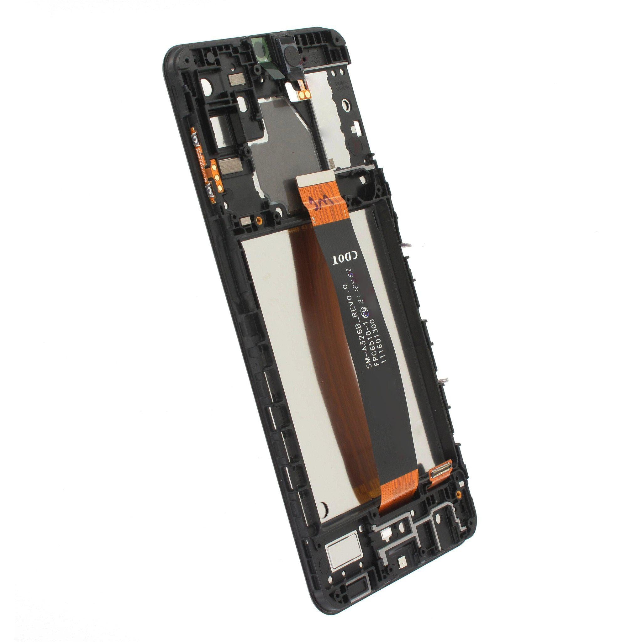 Screen Service Pack For Samsung Galaxy A32 5G A326 LCD Assembly With Frame - Black-Mobile Phone Parts-First Help Tech