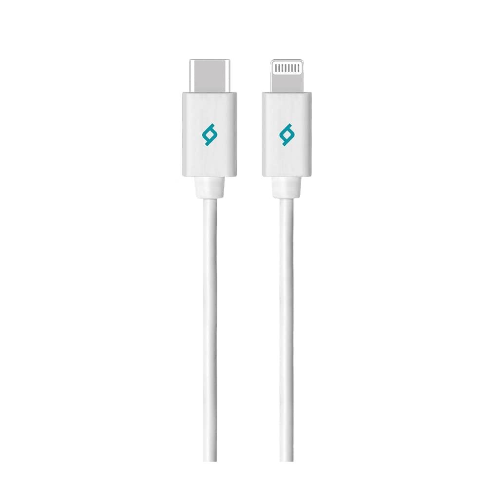 Ttec Type-C to Lightning MFI Super Fast Data Cable 1.5m White-Cables and Adapters-First Help Tech