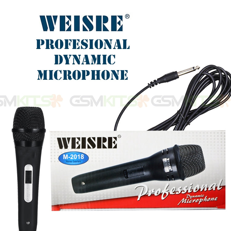 WEISRE M-2018 Professional Dynamic Wired Microphone